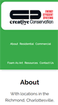 Mobile Screenshot of creativeconservation.com